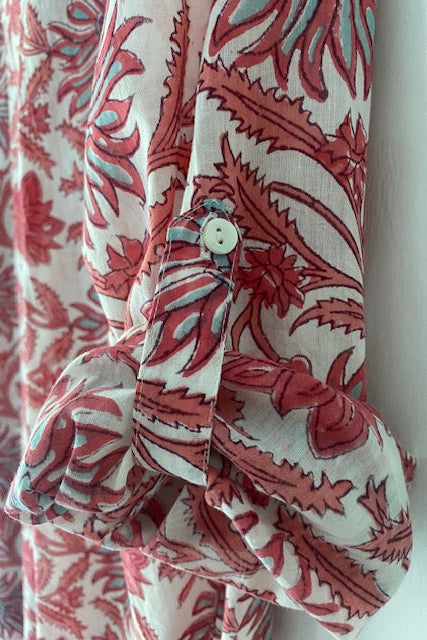 NOOR COTTON SHIRT DRESS