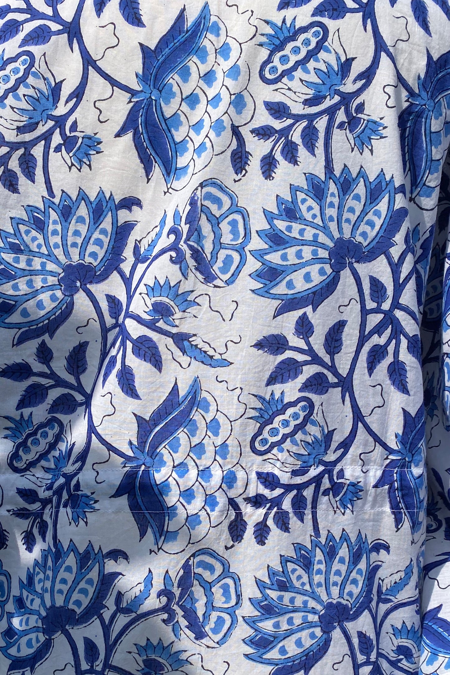 PENELOPE LONG BLUE COVER UP