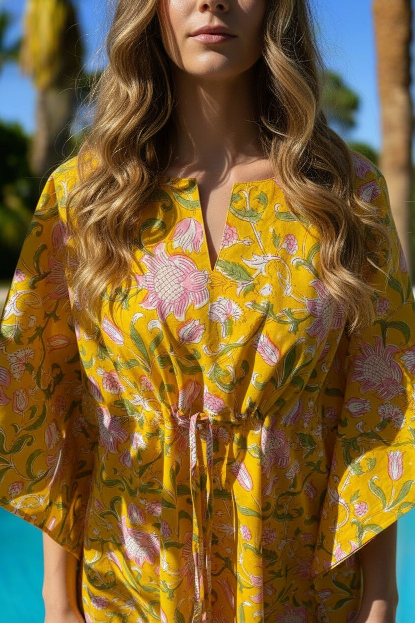 SERAPHINA YELLOW COVER UP