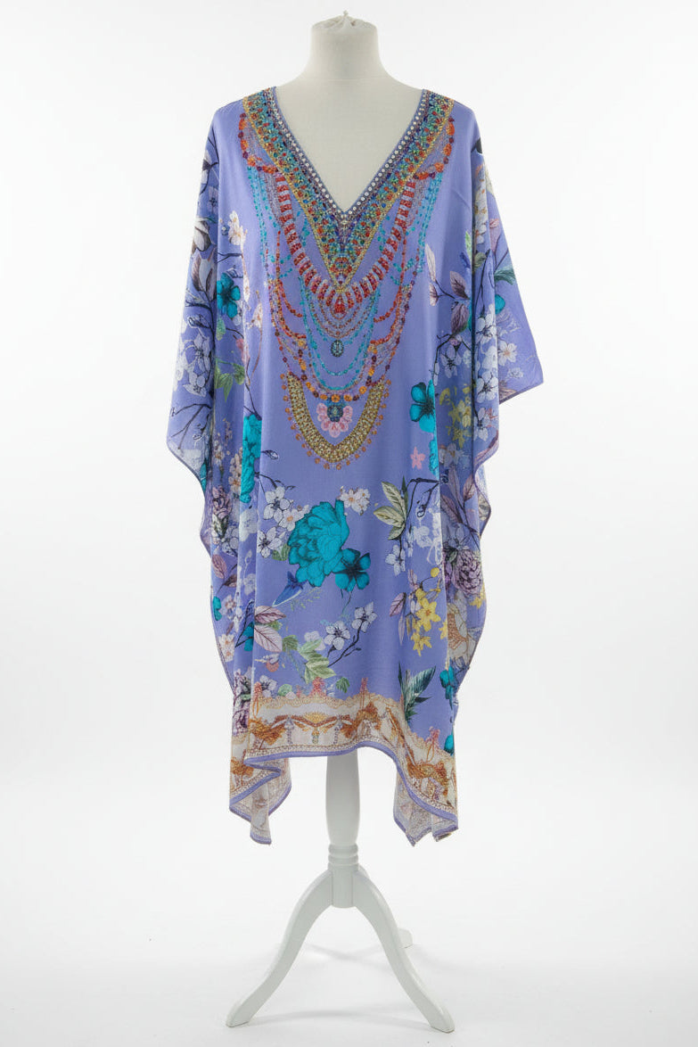 oriental lilac kaftan