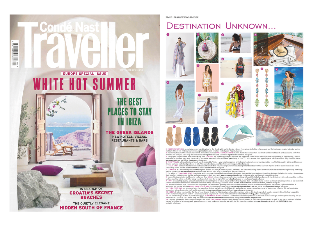 DESTINATION UNKNOWN - Condé Nast Traveller September 2018