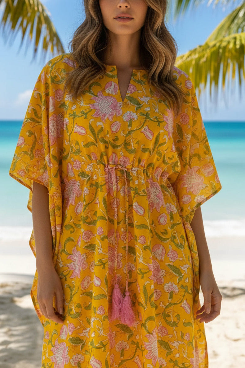 SERAPHINA YELLOW COVER UP