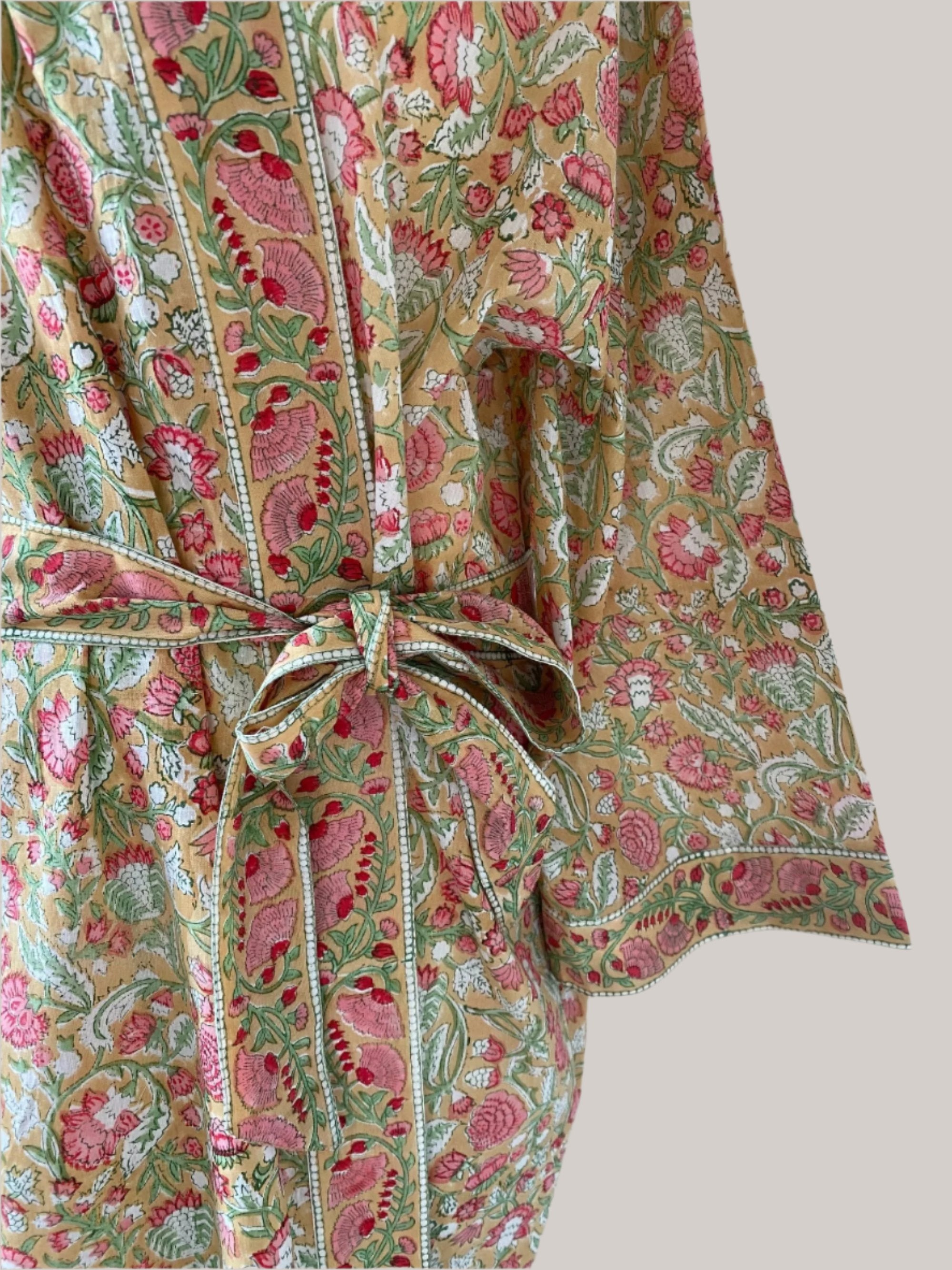 provençal floral kimono