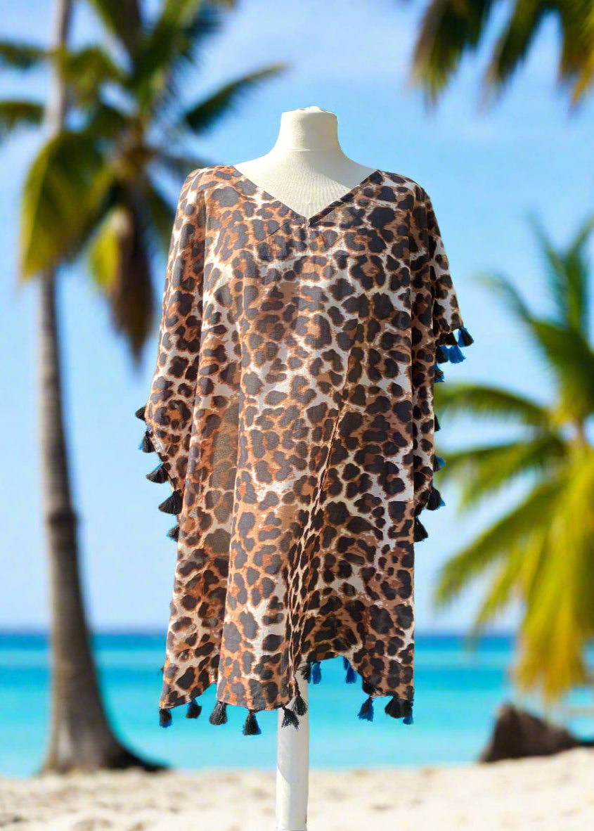 TANZANIA ANIMAL PRINT COVER UP