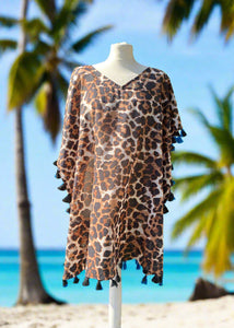 TANZANIA ANIMAL PRINT COVER UP