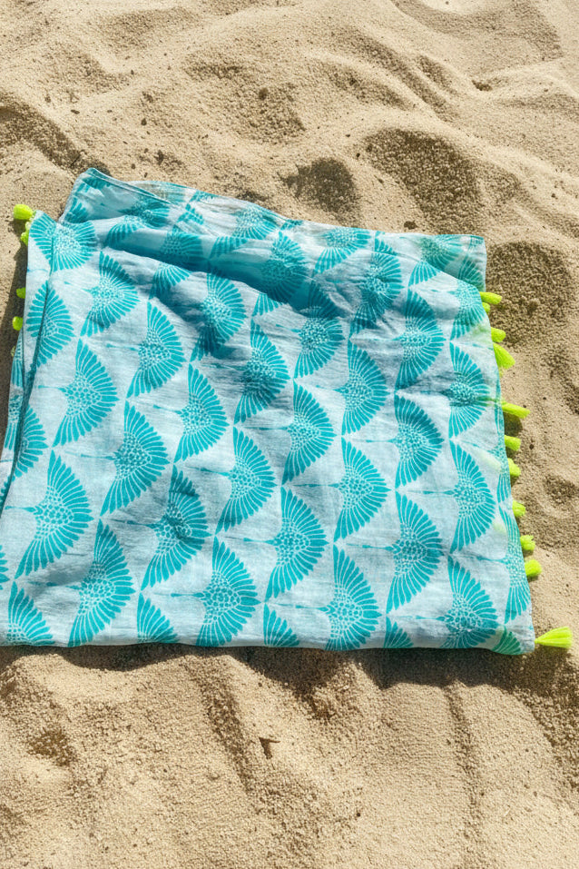 PHUKET AQUA COTTON SARONG