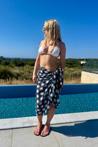 NAVY STAR PRINT SARONG