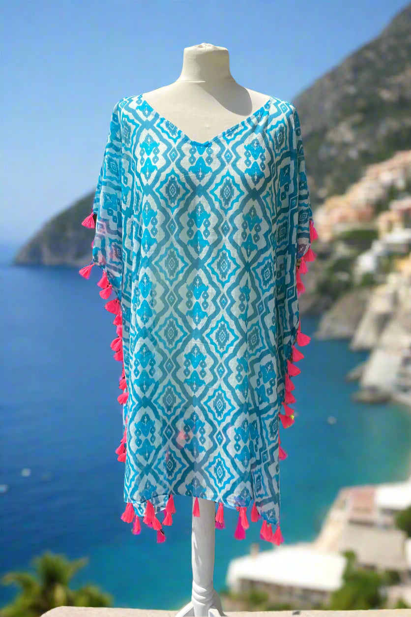 POSITANO AZURE COVER-UP