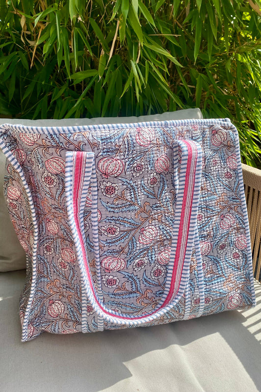 EMILIA BLOCK PRINT TOTE
