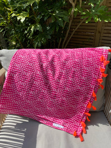 IBIZA BRIGHT PINK SARONG