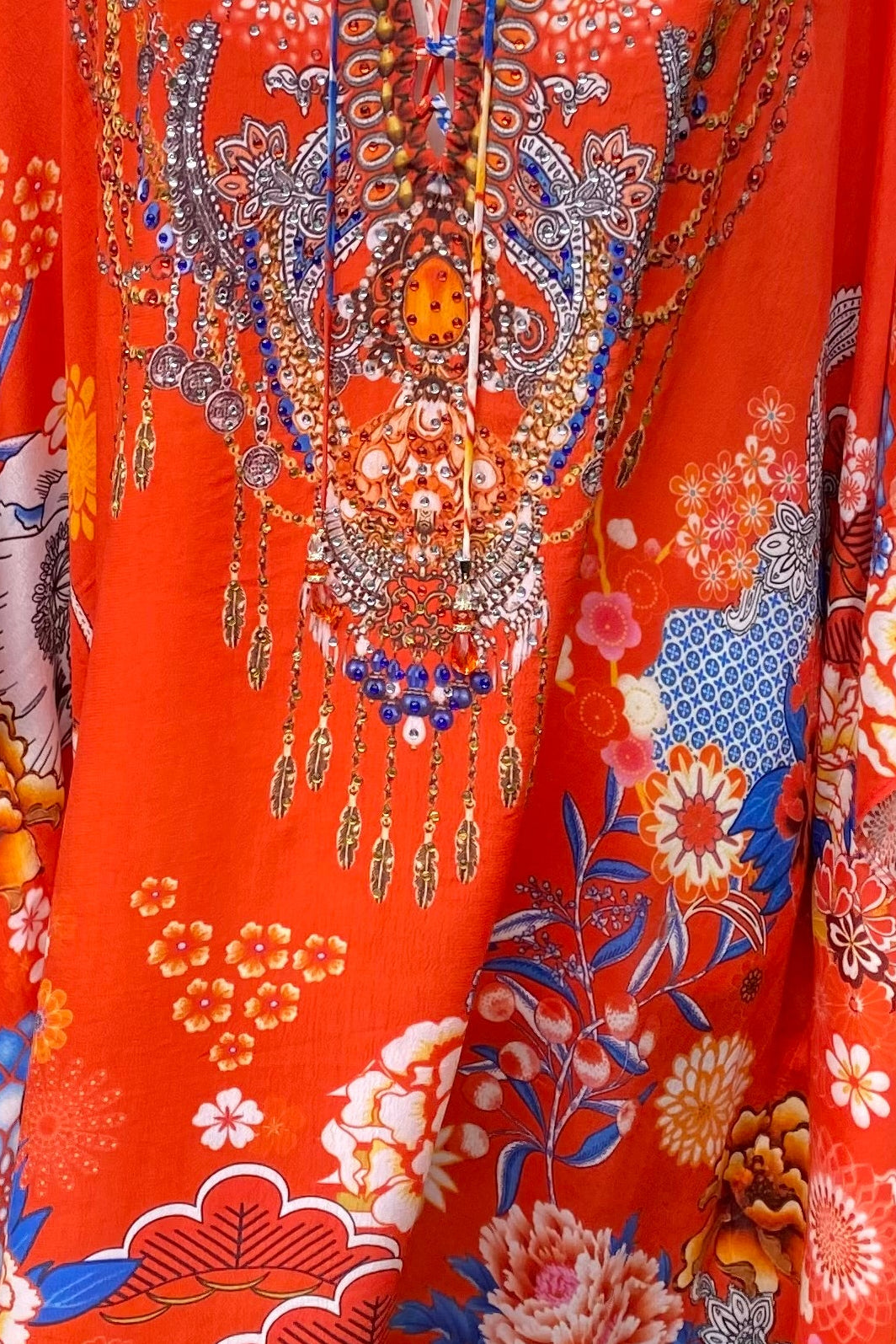 SHANGHAI ORANGE KAFTAN