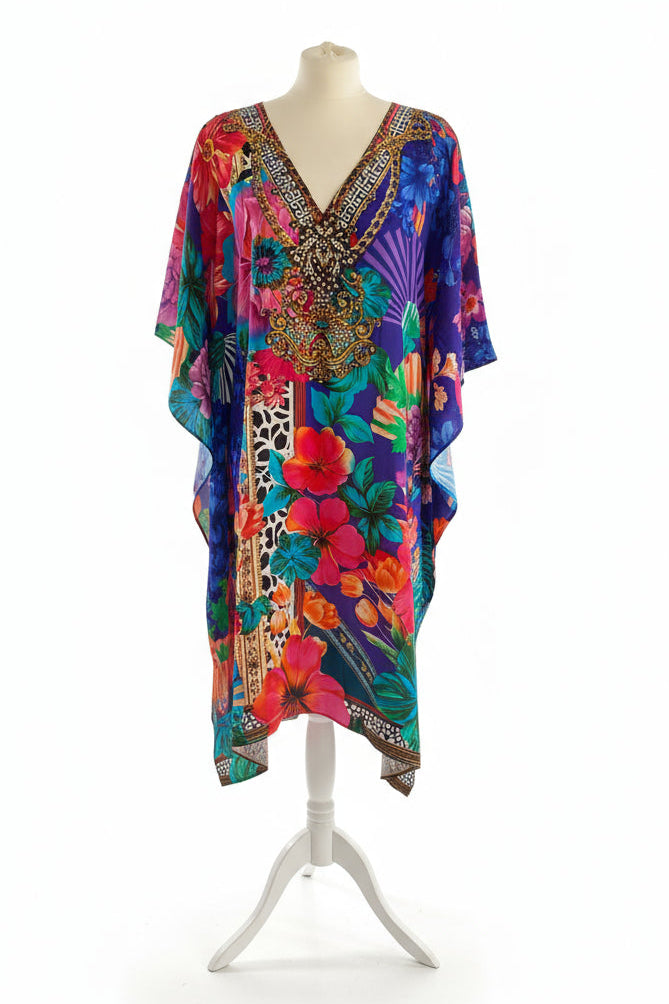 BALI ORCHID KAFTAN