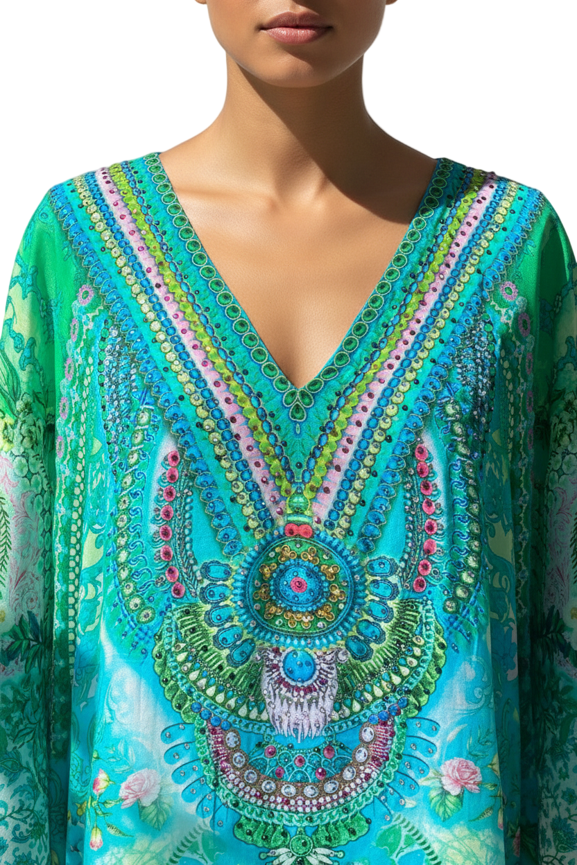 RIVIERA MINT KAFTAN