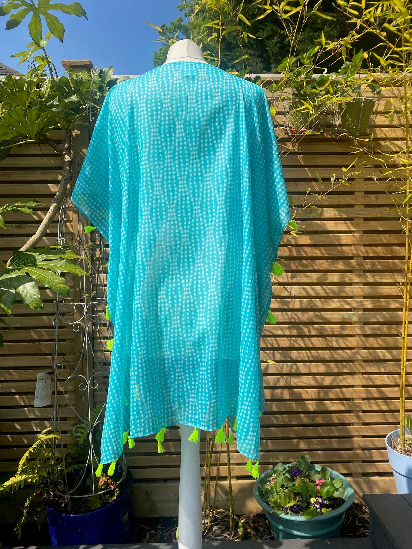 RHODES TURQUOISE COVER UP