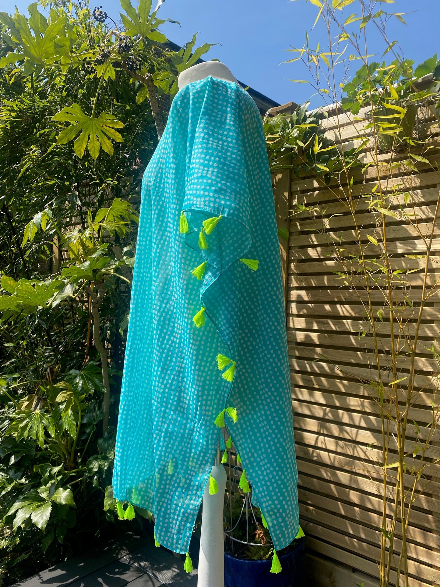 RHODES TURQUOISE COVER UP