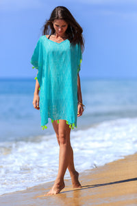 RHODES TURQUOISE COVERUP