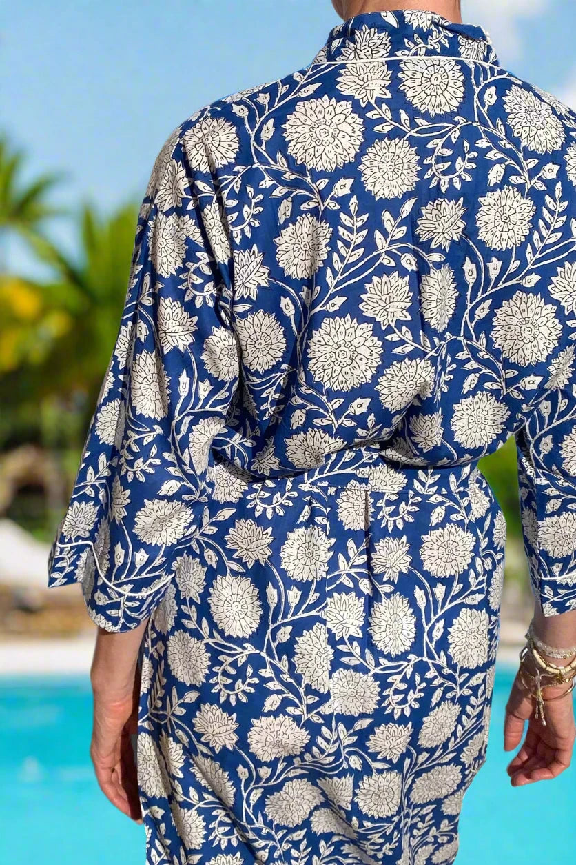 provencal blue robe