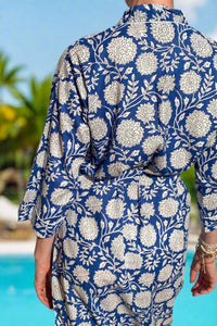 provencal blue robe