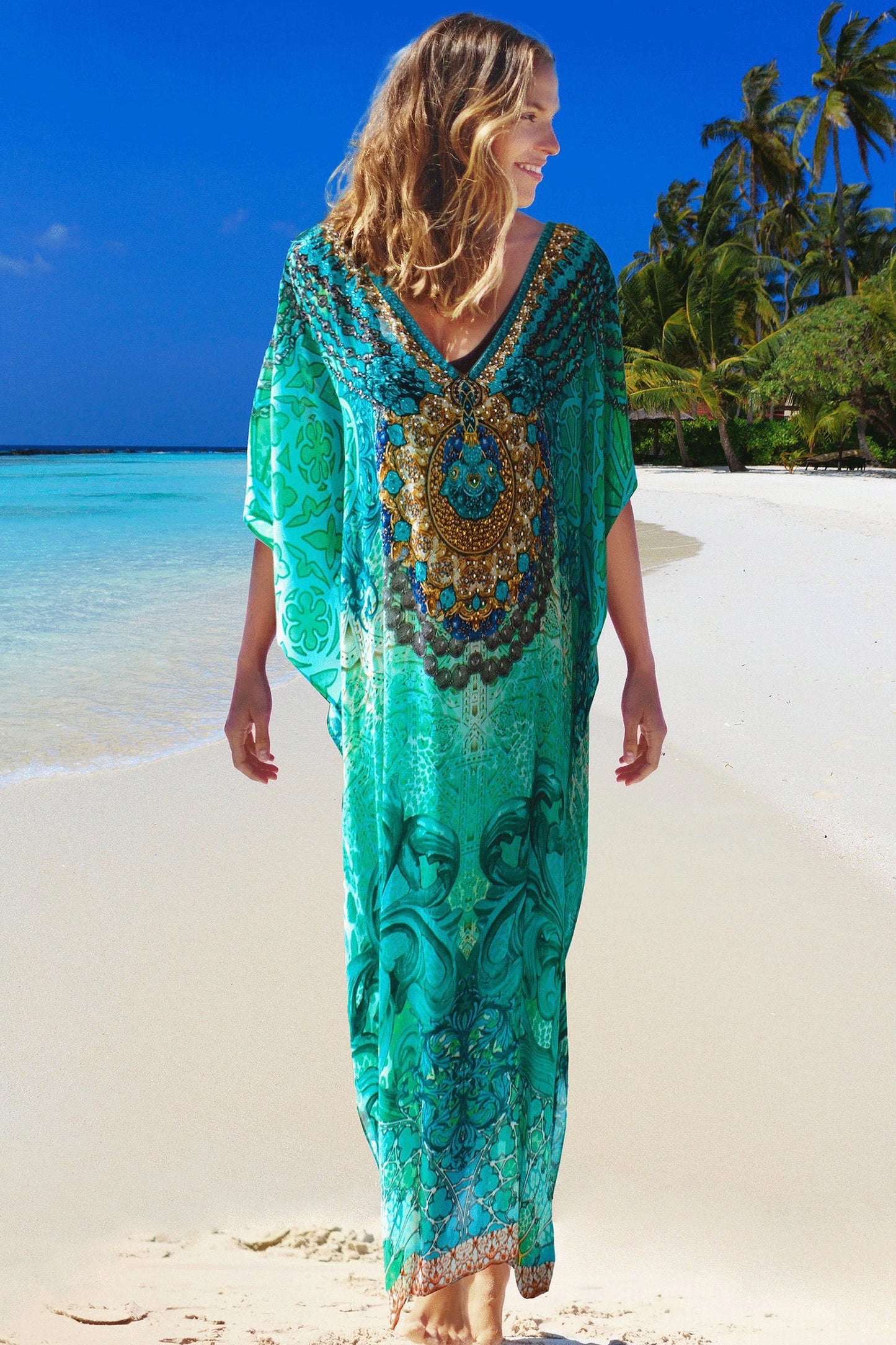 PALM BEACH MAXI KAFTAN