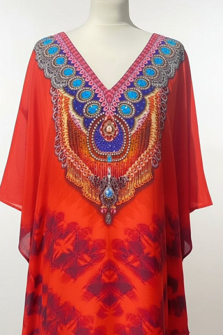 sunset kaftan