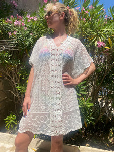 ANTIGUA LACE COVER UP