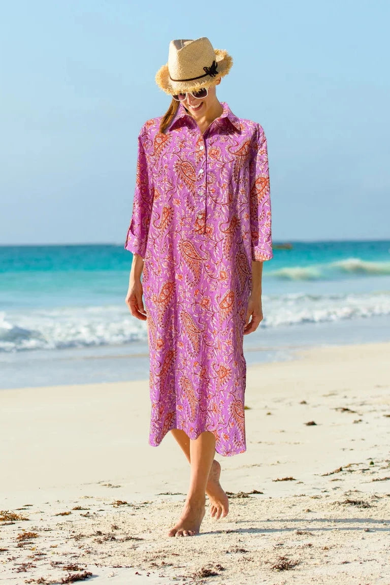 jaipur paisley shirtdress