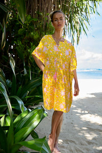 SERAPHINA YELLOW COVER UP