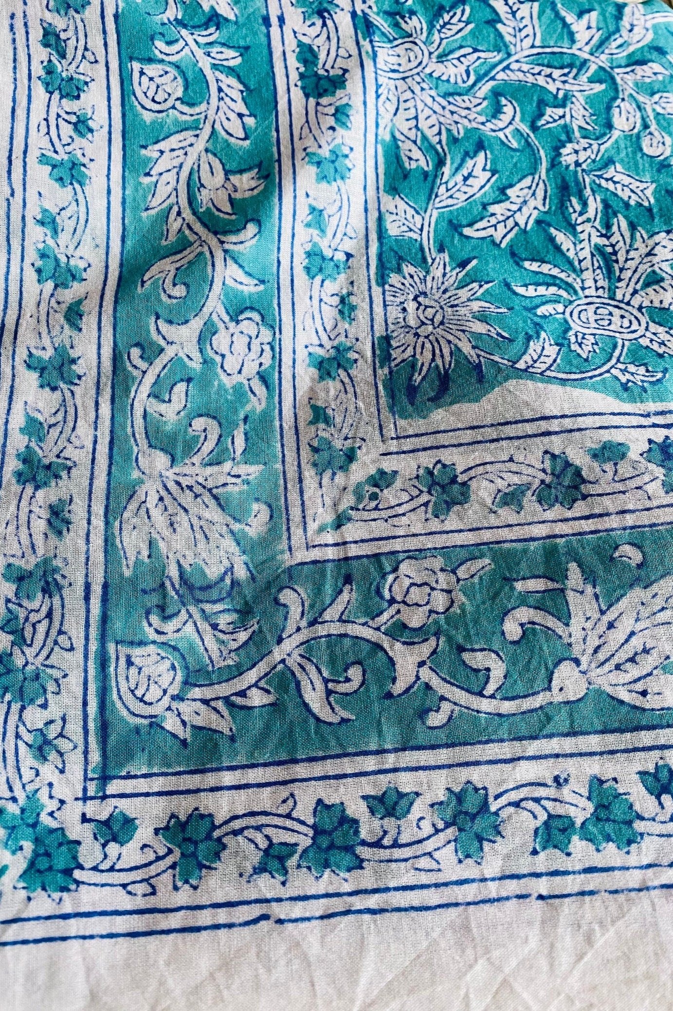 TURQUOISE JAIPUR SARONG