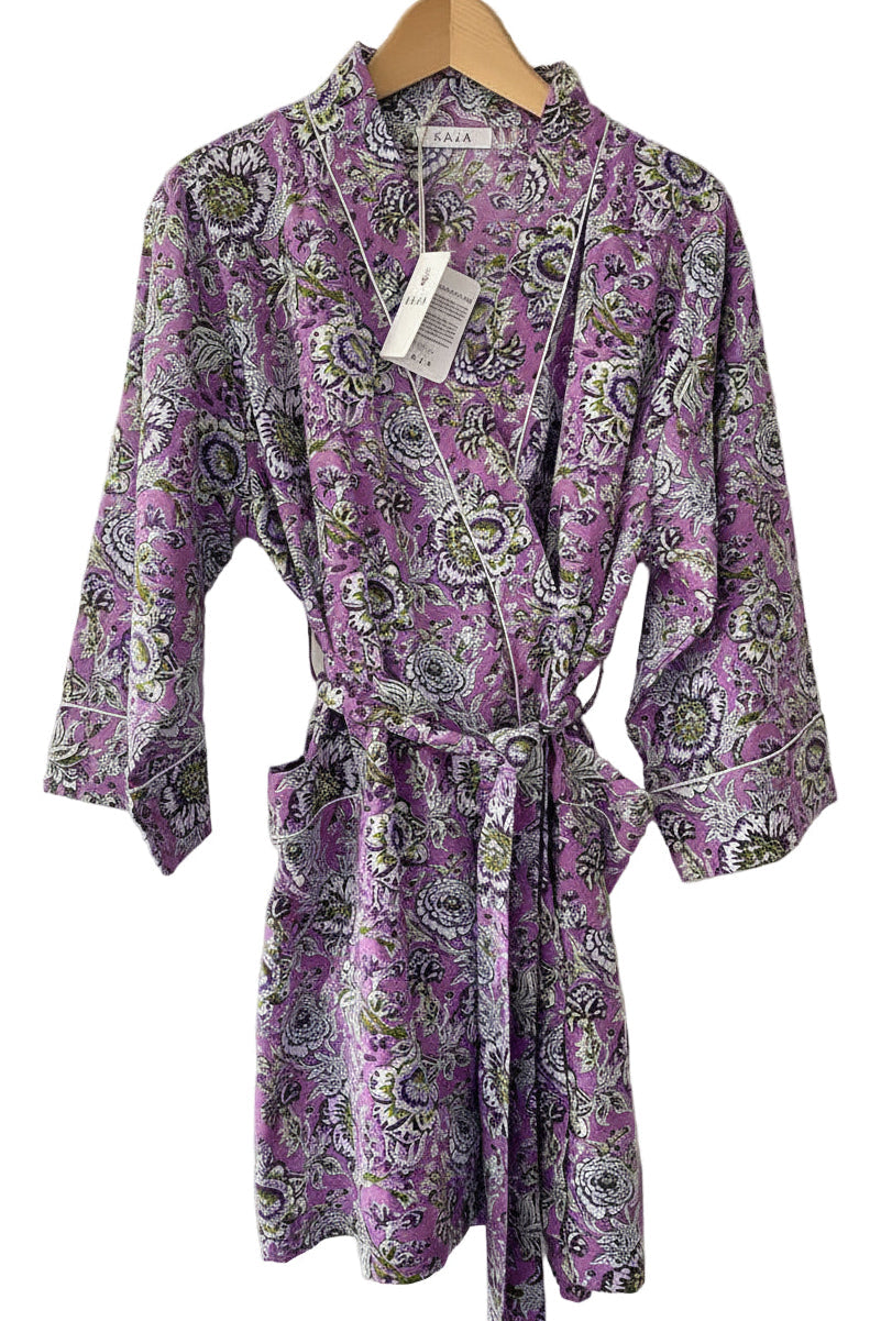 violette kimono robe