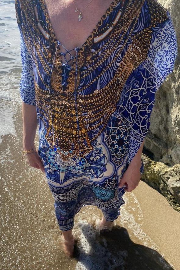 tangiers maxi kaftan